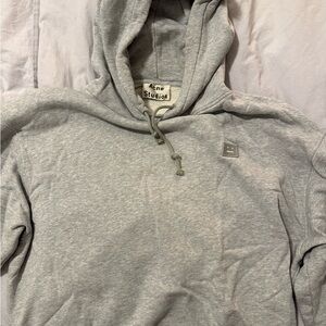Acne Studios Light Gray Hoodie